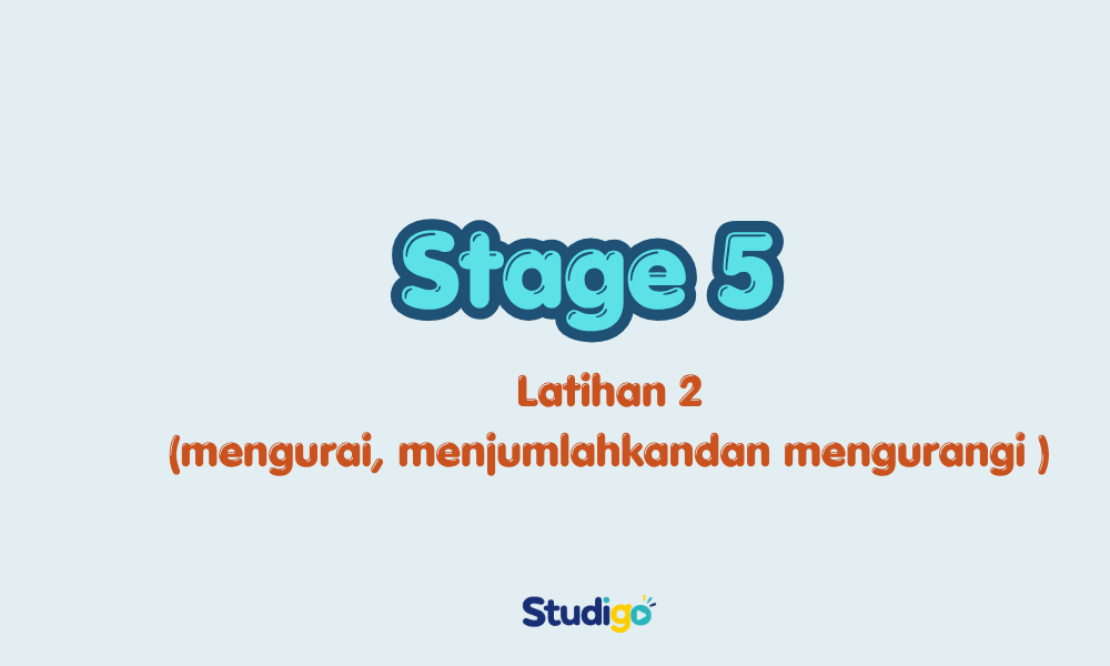 Sampul mapel Matematika - Stage 5 di Studigo
