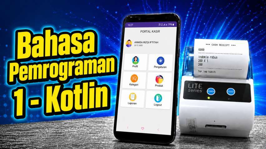Sampul mapel Bahasa Pemrograman 1 di Studigo